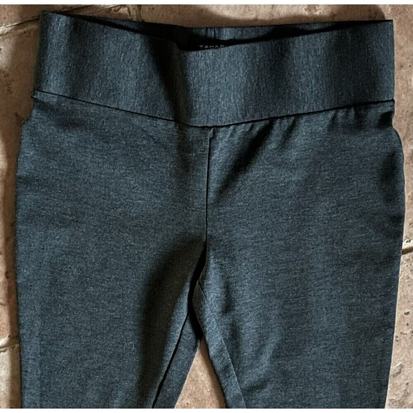Tahari Women’s Gray Compression Leggings | Medium | Pull-On Elastic Waist Work - Picture 8 of 9